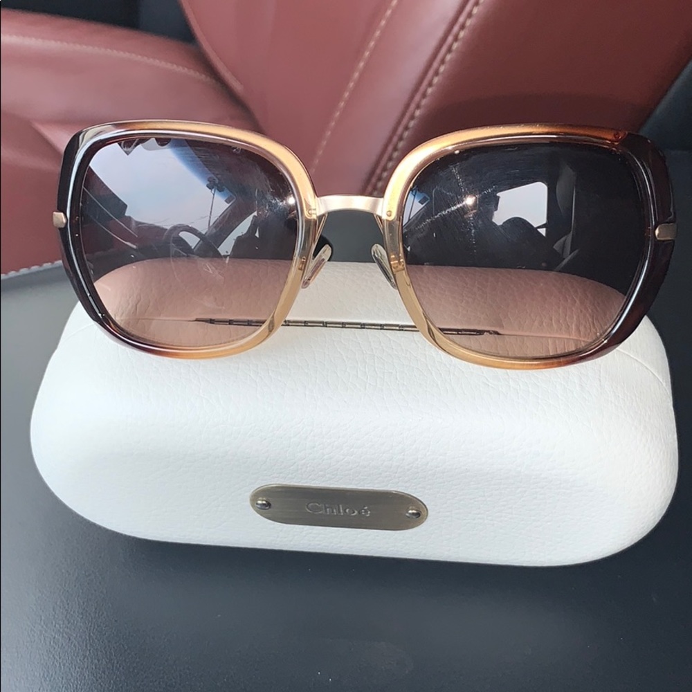 Chloe scalloped sunglasses